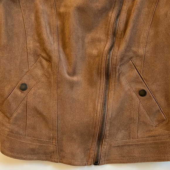 Hollister fringe faux suede crop jacket size small - Picture 7 of 13